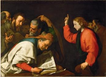 Twelve Year Old Jesus and the Doctors, c.1630 | Obraz na stenu