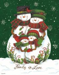 Snow Family II | Obraz na stenu