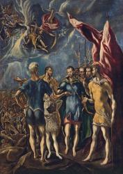 Martyrdom of St Maurice and the Theban Legion, c 1580-1852 | Obraz na stenu