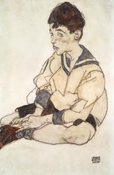 Portrait Of Paul Erdmann In A Sailor Suit | Obraz na stenu