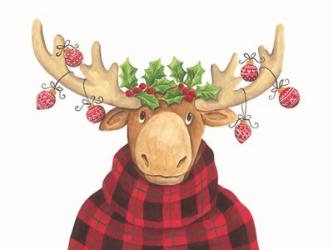 Christmas Moose | Obraz na stenu