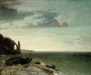 The Sea At Etretat, 1853 | Obraz na stenu