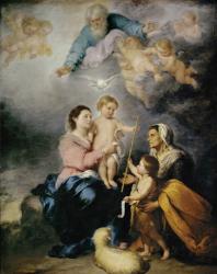 The Holy Family, also called the Virgin of Seville | Obraz na stenu