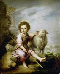 The Good Shepherd, around 1665. | Obraz na stenu