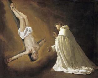 Saint Peter Apostle Appears to Saint Peter Nolasco | Obraz na stenu
