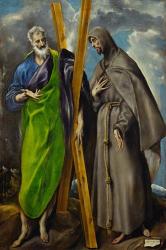 Saint Andrew and Saint Francis | Obraz na stenu