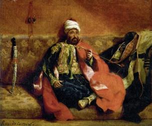 Turk, Smoking on a Divan | Obraz na stenu