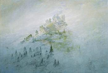 Mountain in the Fog, Staatliche Museen Heidecksburg, Rudolstadt, Germany | Obraz na stenu