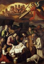 Adoration of the Shepherds, 1638 | Obraz na stenu