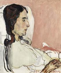 Madame Gode-Darel Sick, 1873-1915 | Obraz na stenu