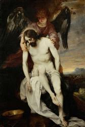 The Dead Christ Supported by an Angel | Obraz na stenu