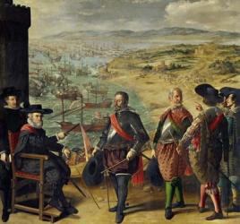 The Defense of Cadiz Against the English (1625) | Obraz na stenu
