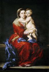 The Virgin with the Rosary, 1650 | Obraz na stenu