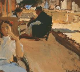 Valencian Sketch no1 (Calle del Cabanal, Valencia), ca 1902 | Obraz na stenu