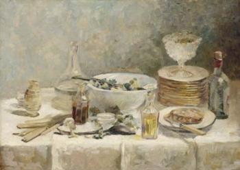Still Life with Salad, c. 1890 | Obraz na stenu