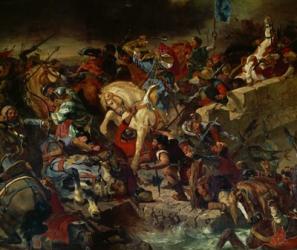 The Battle of Taillebourg July 21, 1242 | Obraz na stenu