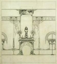 Design for the Boutique of Jeweller Fouquet, 6, Rue Royale | Obraz na stenu