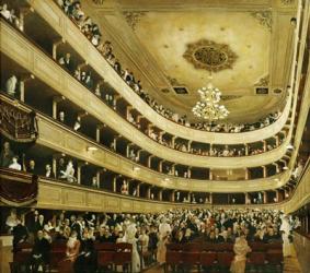 Auditorium In The ""Altes Burgtheater"", 1888 | Obraz na stenu