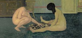 Nude Women Playing at Draughts, 1897 | Obraz na stenu