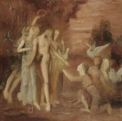 Hesiod And The Muses | Obraz na stenu