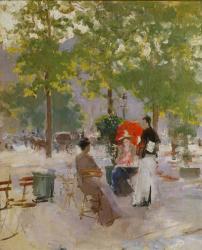 Open-air Parisian Cafe | Obraz na stenu