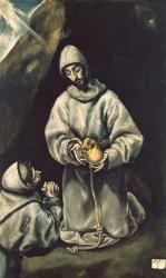 Saint Francis of Assisi 1600 | Obraz na stenu