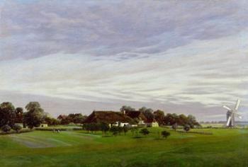 Flat Countryside (Isle of Ruegen or near Greifswald), 1822-1823 | Obraz na stenu