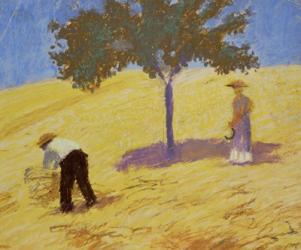 Baum Im Kornfeld - Tree In A Rye-Field, 1907 | Obraz na stenu