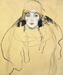 Female Head, 1917-1918 | Obraz na stenu