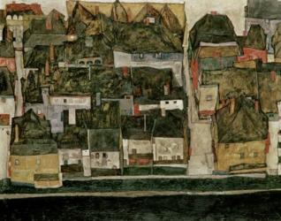 The Small City IV  (Krumau On The Moldau), 1914 | Obraz na stenu