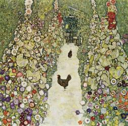 Garden Path with Hens, 1916 | Obraz na stenu