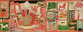 Mother with Children, Flanked by Toys and Ornaments, 1915 | Obraz na stenu