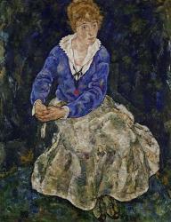 Portrait of Edith Schiele | Obraz na stenu