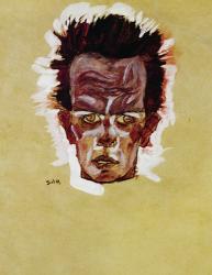Self-Portrait (Head), 1910 | Obraz na stenu