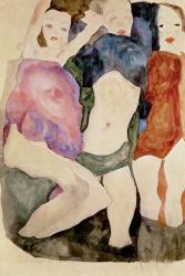 Three Girls, 1911 | Obraz na stenu