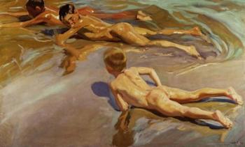 Boys on the beach | Obraz na stenu