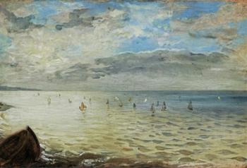 The Sea Seen from Dieppe, c. 1852 | Obraz na stenu