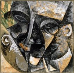 Dynamism of Man's Head 1914 | Obraz na stenu