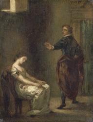 Hamlet and Ophelia | Obraz na stenu
