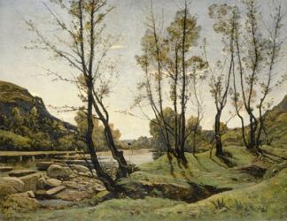 The Aumance Valley, 1875 | Obraz na stenu