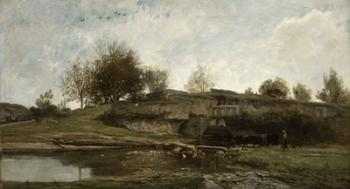 Lock in the Optevoz Valley, Isere, 1855 | Obraz na stenu