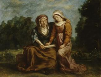 The Education of the Virgin | Obraz na stenu