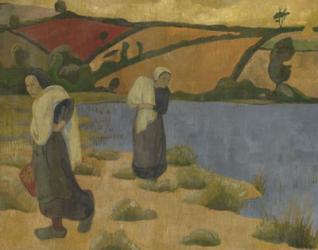 Washerwomen At The Laita River, Near Pouldu, 1892 | Obraz na stenu