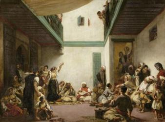 A Jewish Wedding in Morocco, 1839 | Obraz na stenu