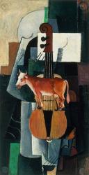 Bull and Violin, 1903 | Obraz na stenu