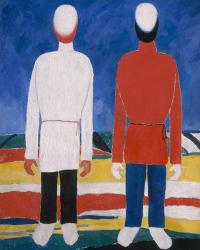 Two Male Figures, 1928-1932 | Obraz na stenu