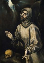 St Francis Receiving the Stigmata | Obraz na stenu