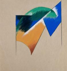 Page With A Composition II, 1921 | Obraz na stenu