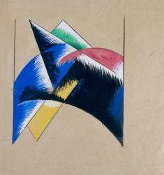 Page With A Composition I, 1921 | Obraz na stenu