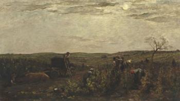 Wine Harvest In Burgundy, 1863 | Obraz na stenu